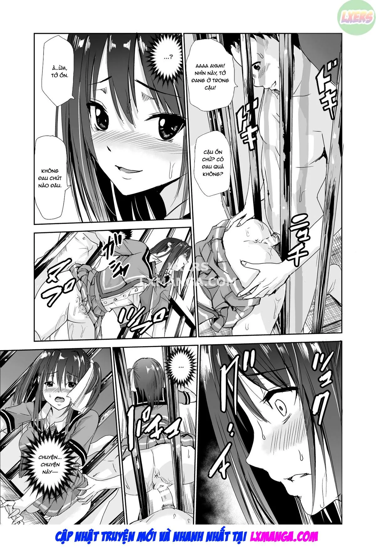 HentaiVN.net - Ảnh 22 - Tsuyagari Mura [~Kareshi O Mamoru Tame Hikyou No Mura De Kyousei Gohoushi & NTR Sex~] - Chap 3