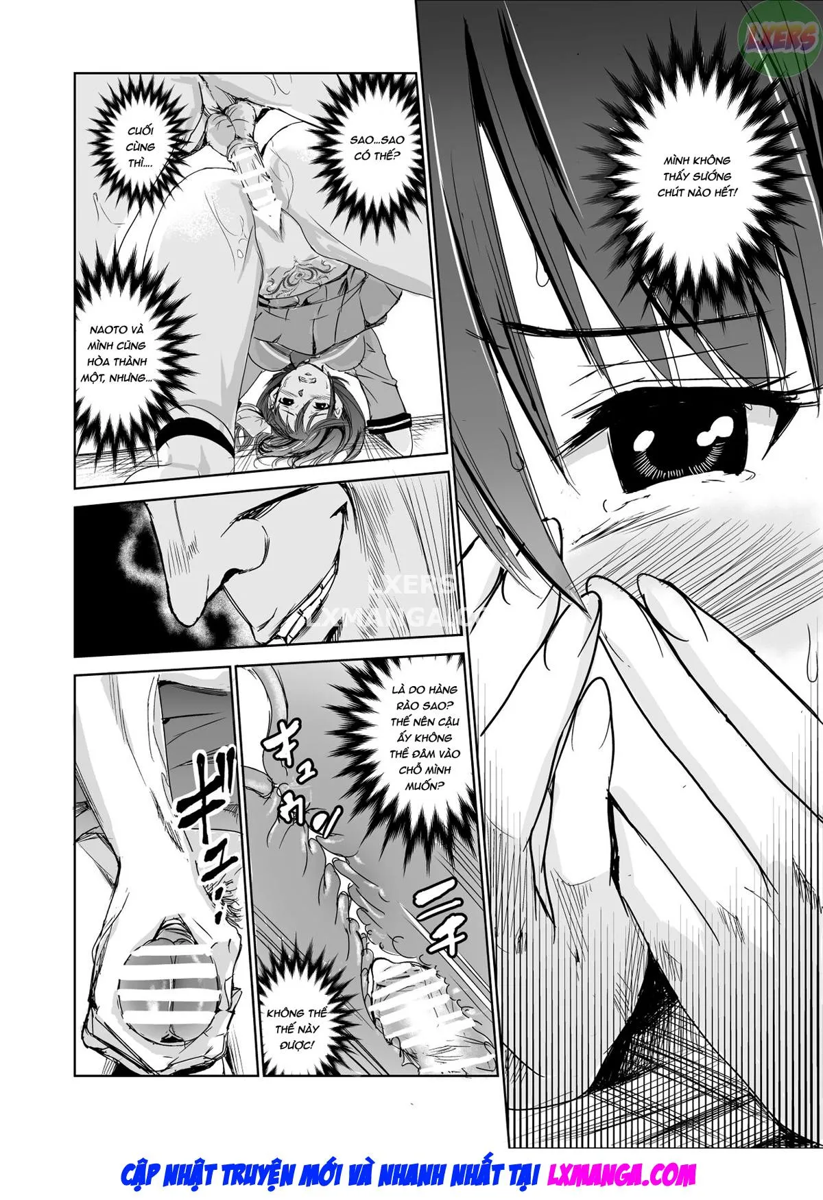HentaiVN.net - Ảnh 23 - Tsuyagari Mura [~Kareshi O Mamoru Tame Hikyou No Mura De Kyousei Gohoushi & NTR Sex~] - Chap 3