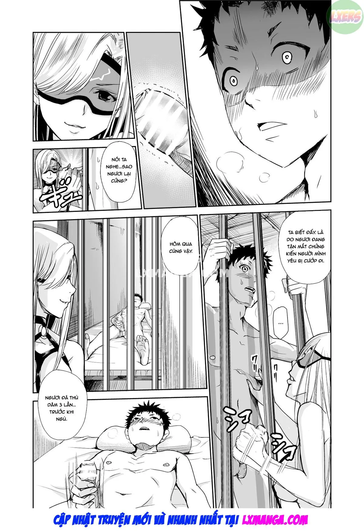 HentaiVN.net - Ảnh 34 - Tsuyagari Mura [~Kareshi O Mamoru Tame Hikyou No Mura De Kyousei Gohoushi & NTR Sex~] - Chap 3