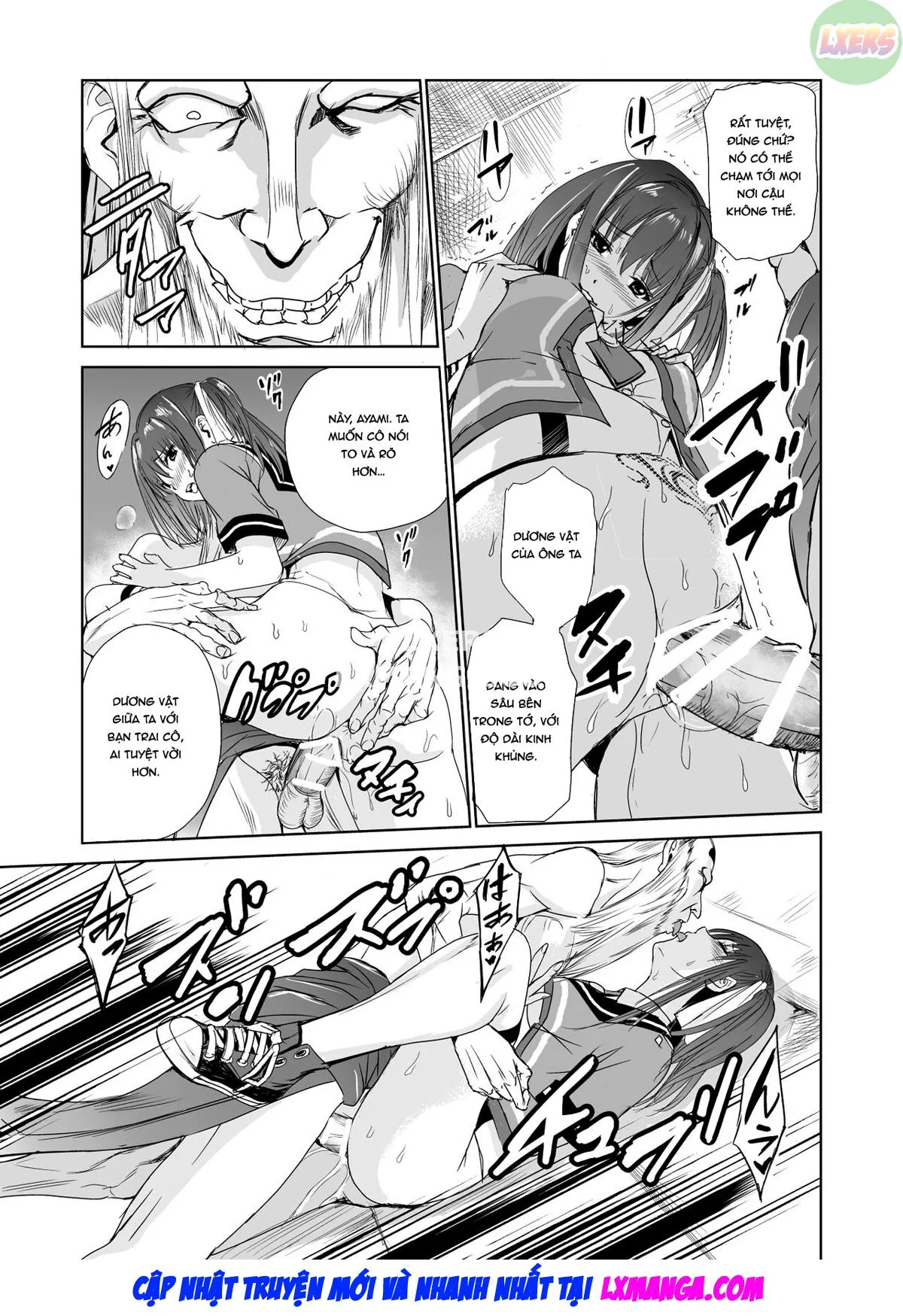 HentaiVN.net - Ảnh 38 - Tsuyagari Mura [~Kareshi O Mamoru Tame Hikyou No Mura De Kyousei Gohoushi & NTR Sex~] - Chap 3