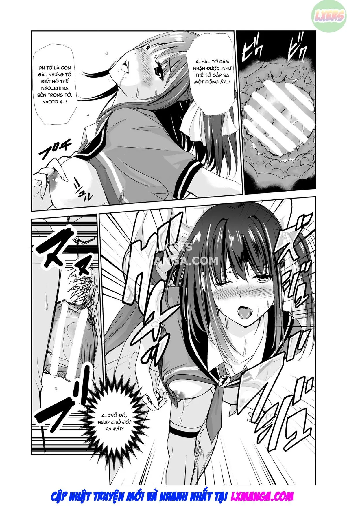 HentaiVN.net - Ảnh 42 - Tsuyagari Mura [~Kareshi O Mamoru Tame Hikyou No Mura De Kyousei Gohoushi & NTR Sex~] - Chap 3