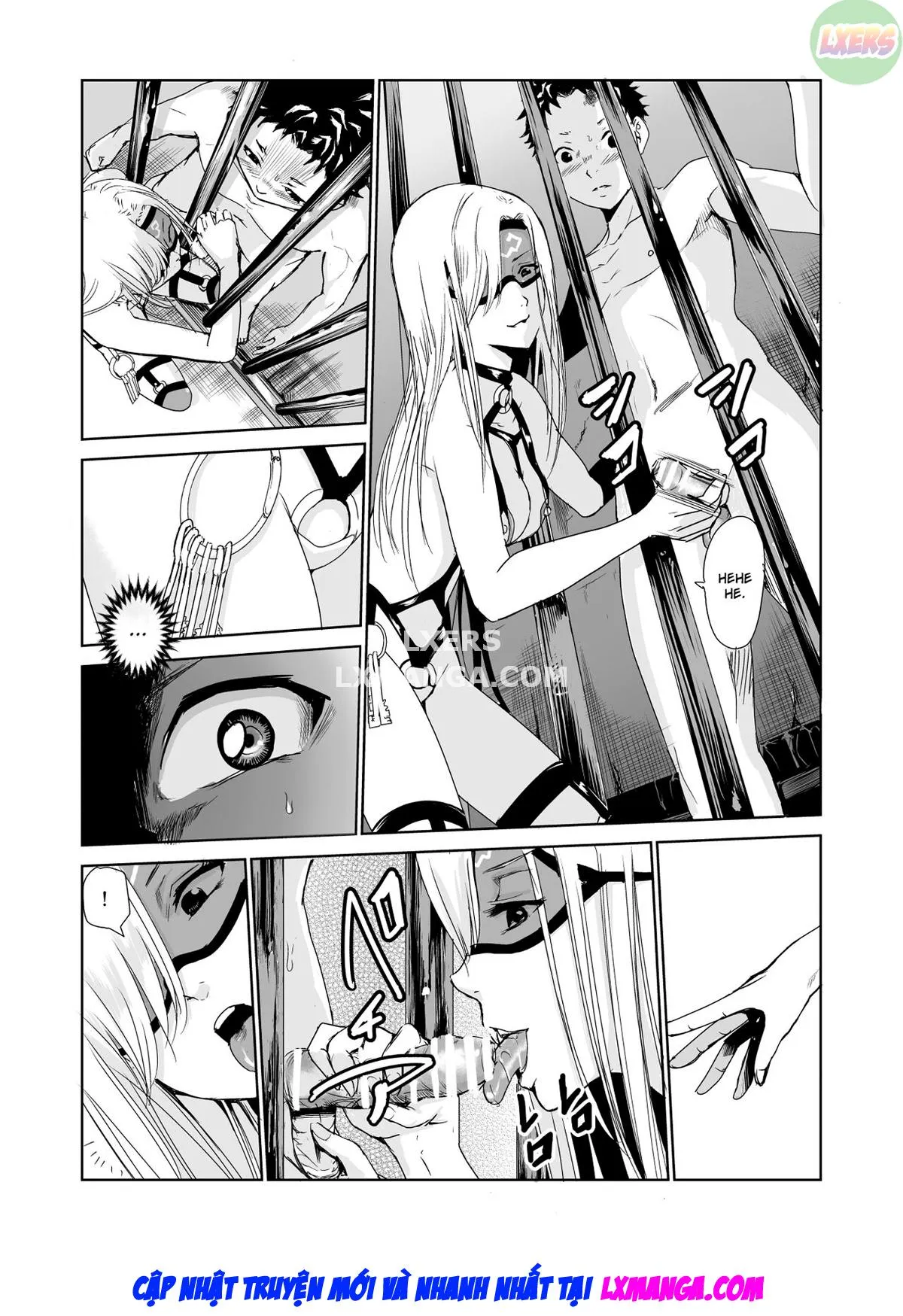 HentaiVN.net - Ảnh 46 - Tsuyagari Mura [~Kareshi O Mamoru Tame Hikyou No Mura De Kyousei Gohoushi & NTR Sex~] - Chap 3