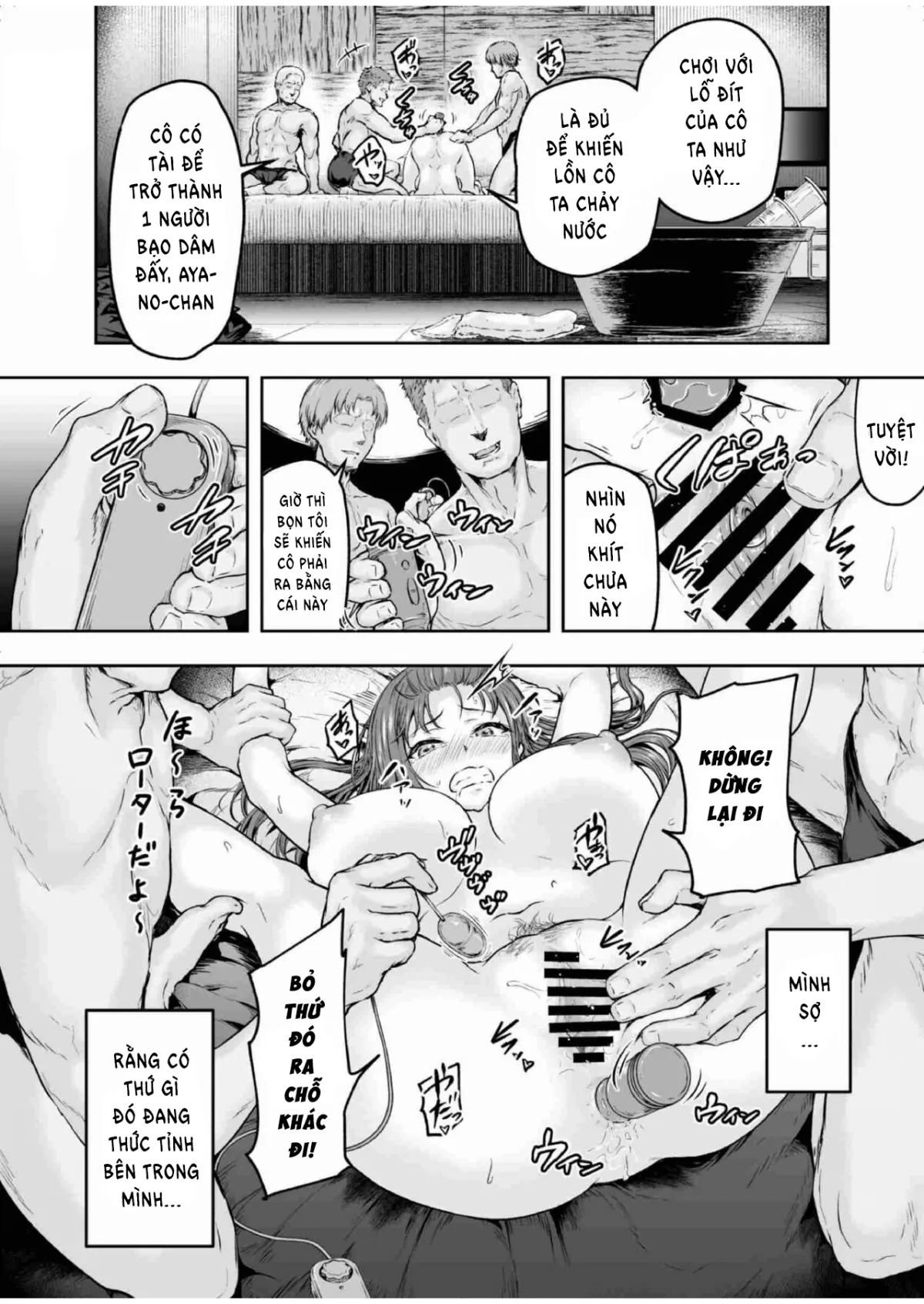 HentaiVN.net - Ảnh 4 - Watashi... Kaerare Chaimashita. 2 -Arasa OL ga Yarichin Daigakusei-tachi no Chinpo ni Dohamari suru made - Chap 2.1