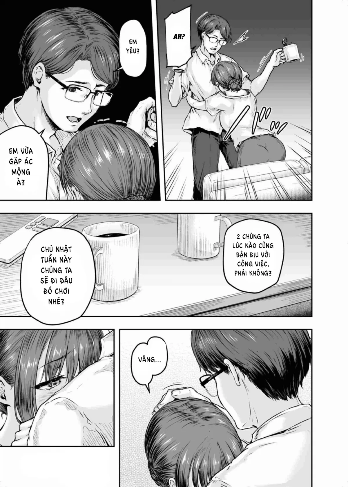 HentaiVN.net - Ảnh 7 - Watashi... Kaerare Chaimashita. 2 -Arasa OL ga Yarichin Daigakusei-tachi no Chinpo ni Dohamari suru made - Chap 2.1