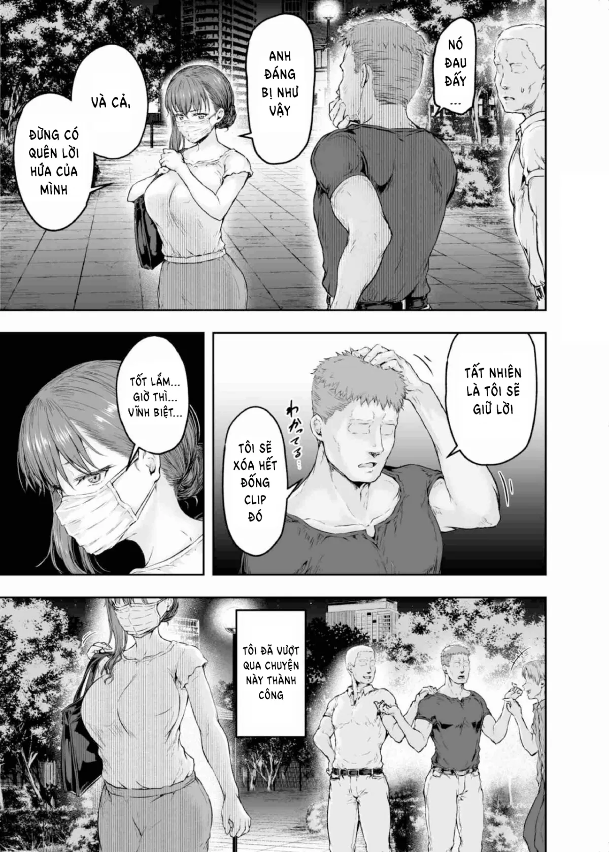 HentaiVN.net - Ảnh 28 - Watashi... Kaerare Chaimashita. 2 -Arasa OL ga Yarichin Daigakusei-tachi no Chinpo ni Dohamari suru made - Chap 2.2