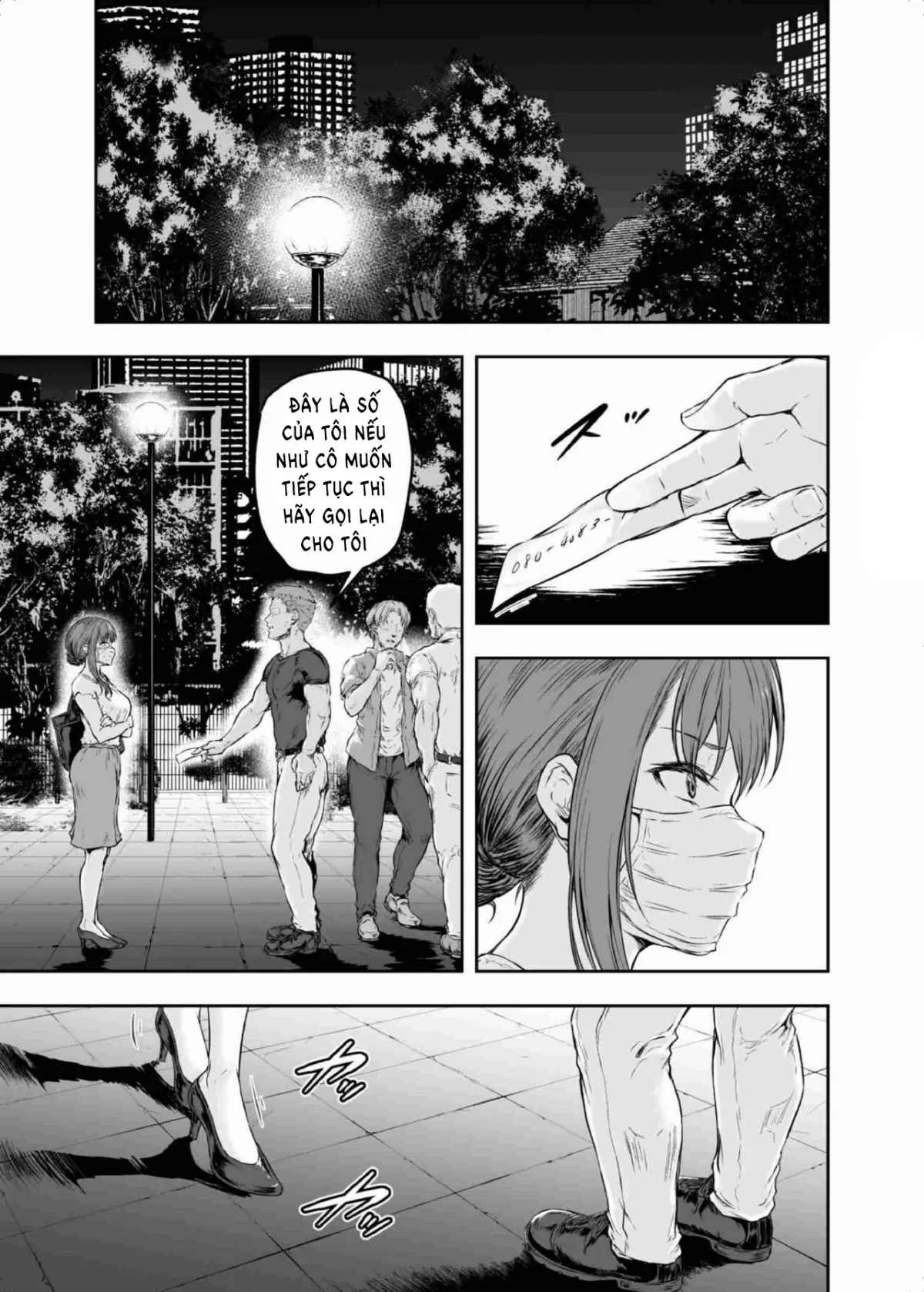 HentaiVN.net - Ảnh 48 - Watashi... Kaerare Chaimashita. 2 -Arasa OL ga Yarichin Daigakusei-tachi no Chinpo ni Dohamari suru made - Oneshot