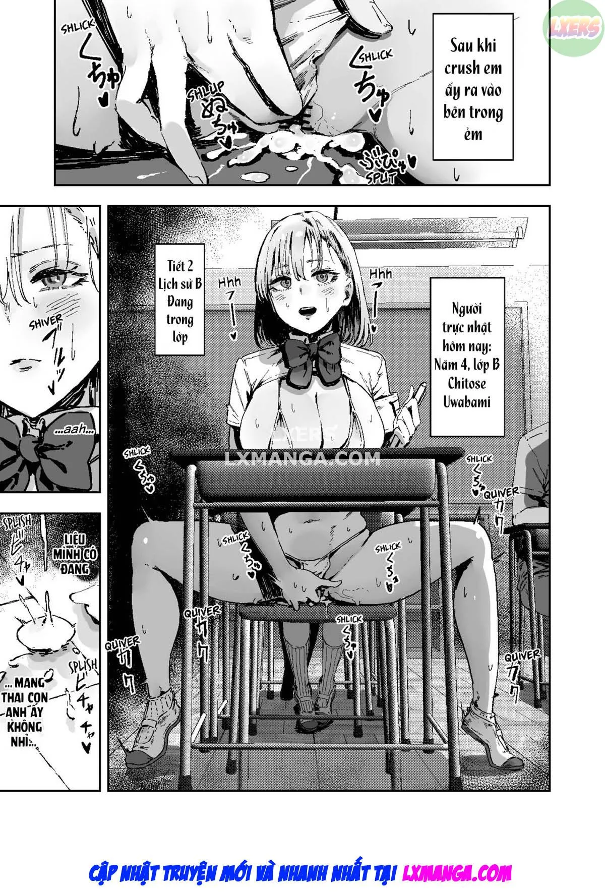 HentaiVN.net - Ảnh 24 - Nicchoku wa Micro Bikini de ~Sukebe na Kakko de Seishori Katsudou~ [The Class Duty Is Done in Micro-Bikinis ~ Sexual Relief Activity in Depraved Outfits] - Oneshot