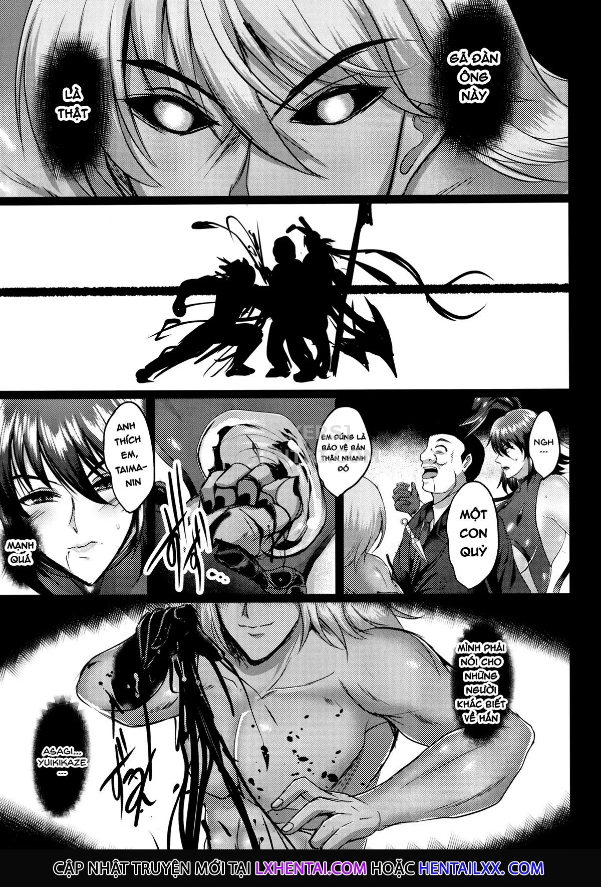 HentaiVN.net - Ảnh 10 - Shiranui Getting Knocked Up [Shiranui Harami Ochi] - Chap 1 - Có che