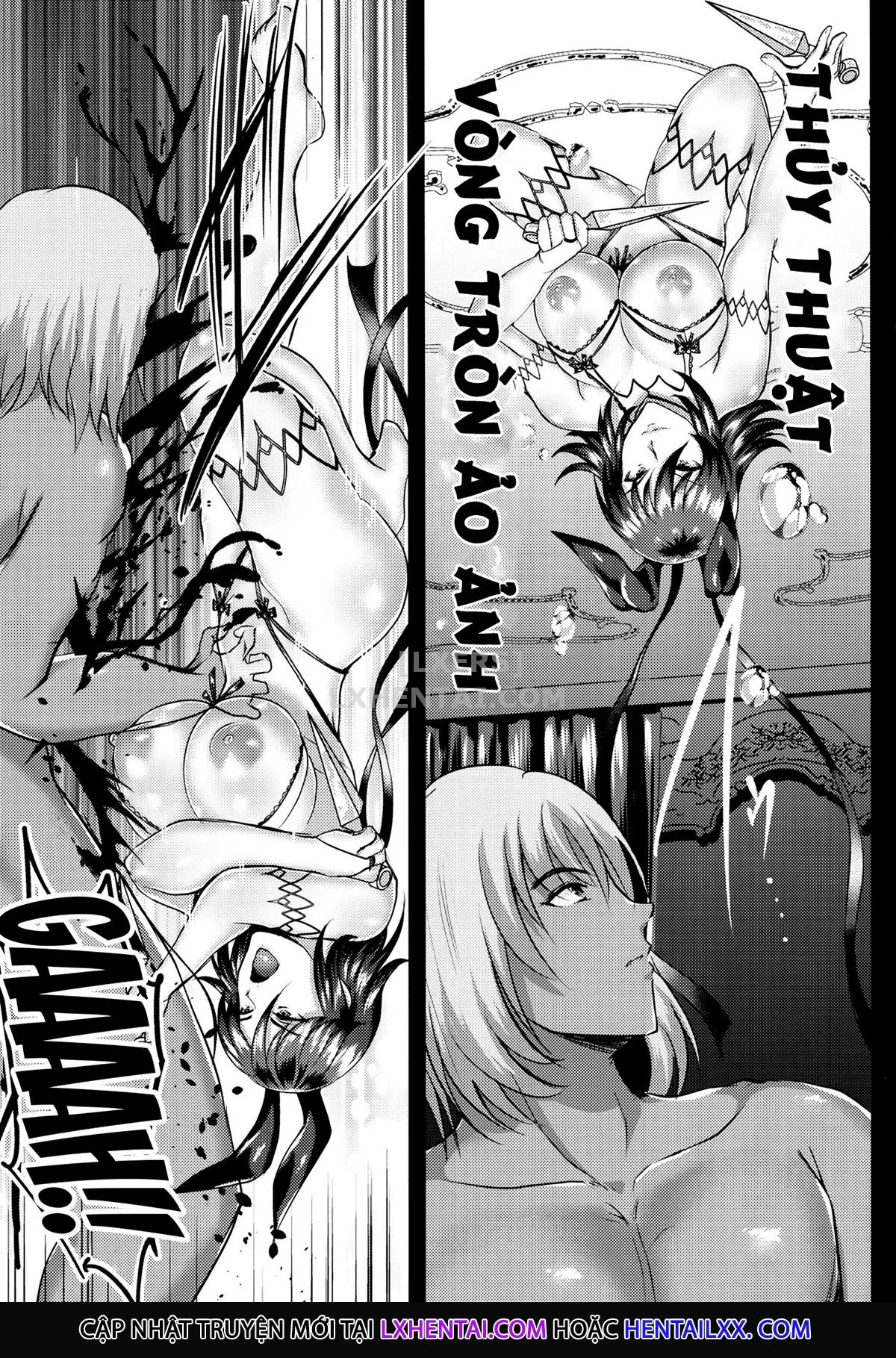 HentaiVN.net - Ảnh 32 - Shiranui Getting Knocked Up [Shiranui Harami Ochi] - Chap 1 - Có che