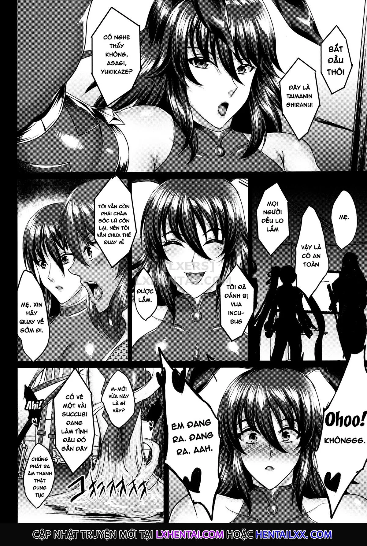 HentaiVN.net - Ảnh 63 - Shiranui Getting Knocked Up [Shiranui Harami Ochi] - Chap 1 - Có che