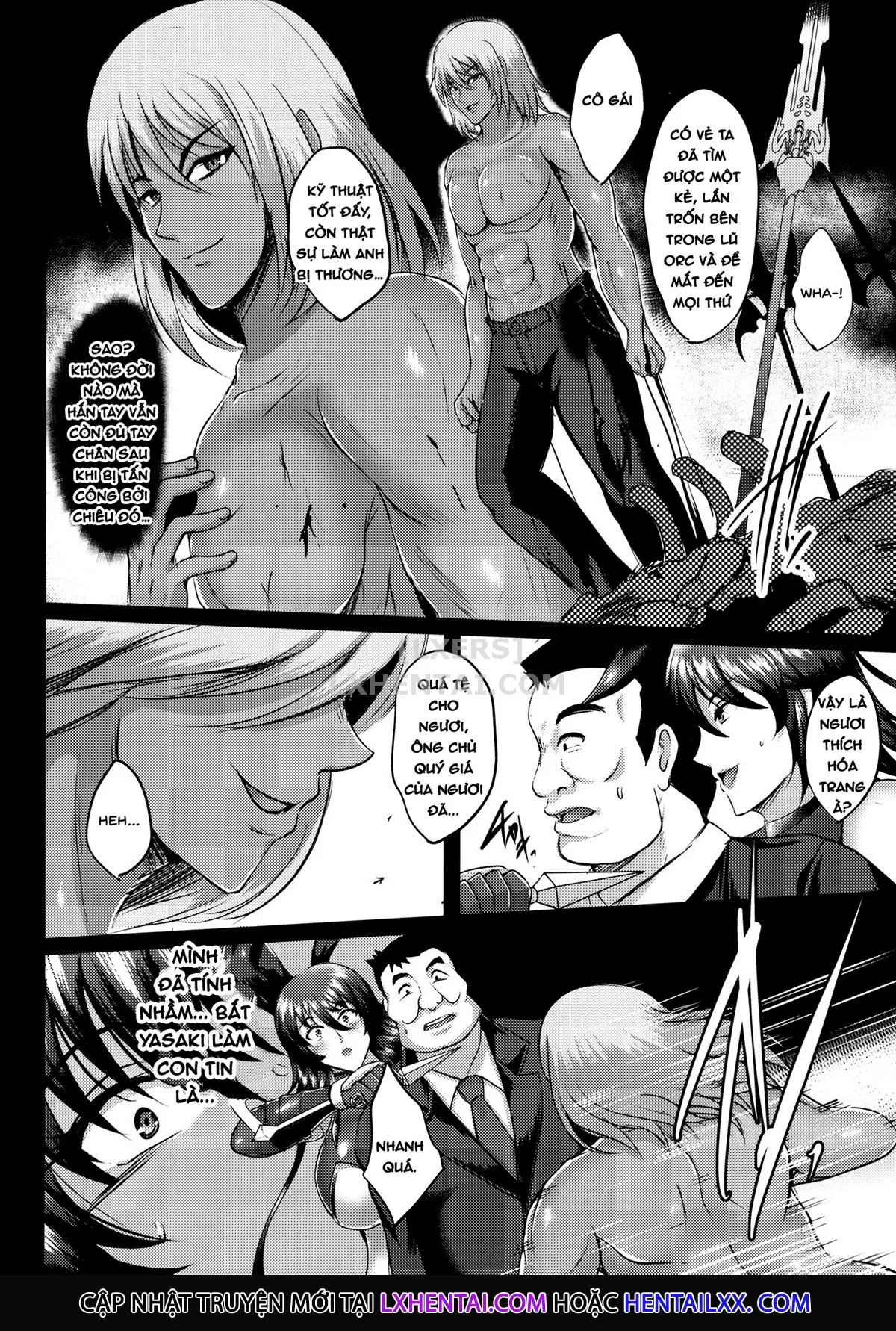 HentaiVN.net - Ảnh 9 - Shiranui Getting Knocked Up [Shiranui Harami Ochi] - Chap 1 - Có che