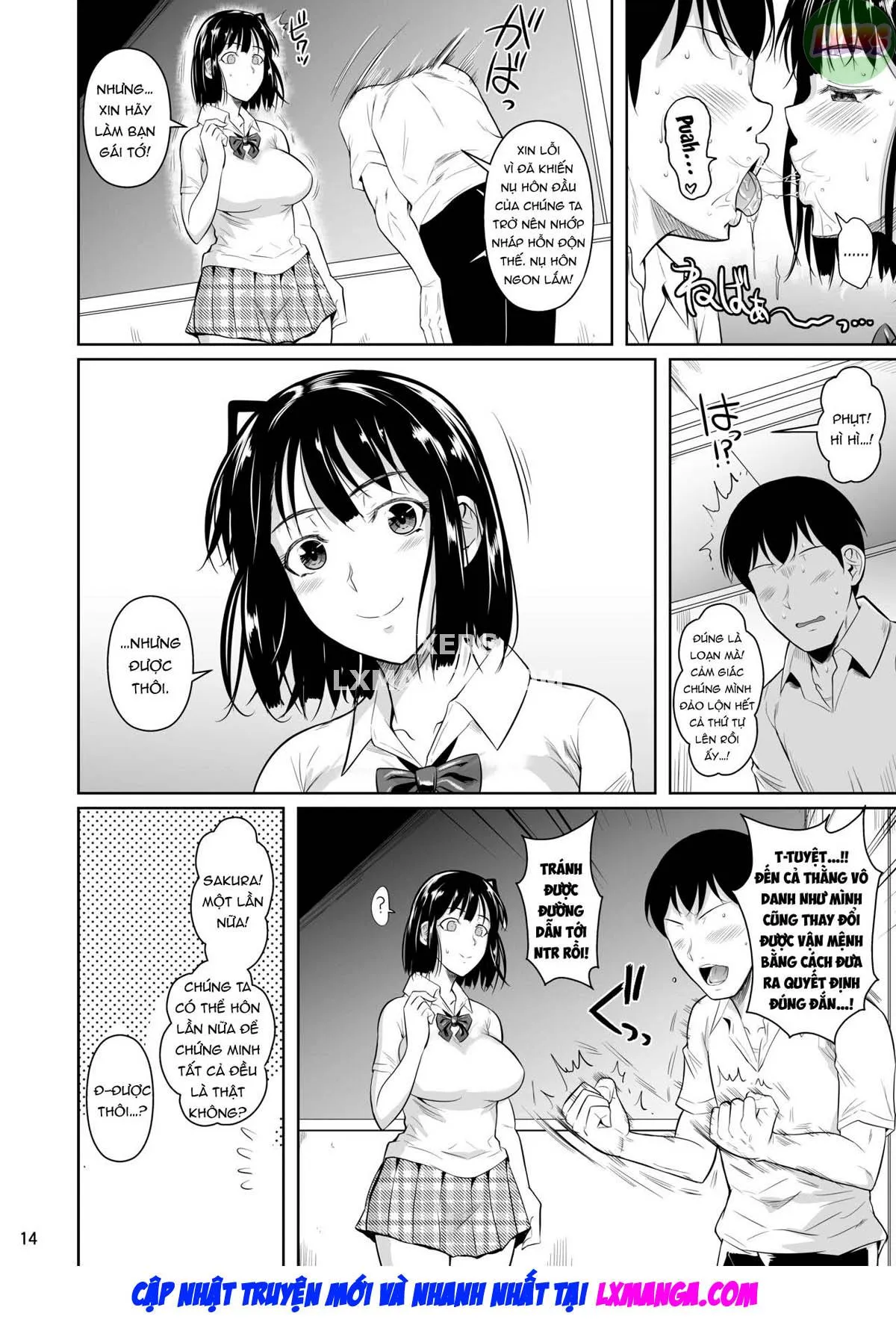 HentaiVN.net - Ảnh 18 - Bocchi no Mob ga Tadashii Sentaku o Shite Seiso Shoujo to Tsukiau. Mochiron Sex mo Suru [A Loner Makes the Right Choices And Goes Out With a Seiso Girl. Of Course There's Sex As Well.] - Chap 1