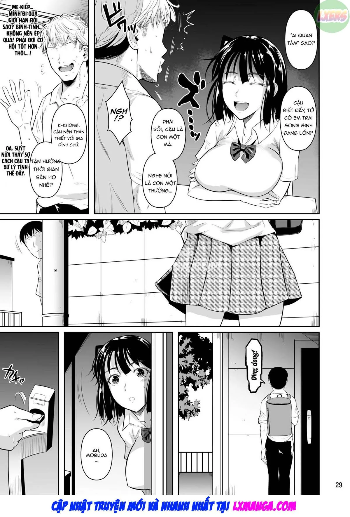 HentaiVN.net - Ảnh 33 - Bocchi no Mob ga Tadashii Sentaku o Shite Seiso Shoujo to Tsukiau. Mochiron Sex mo Suru [A Loner Makes the Right Choices And Goes Out With a Seiso Girl. Of Course There's Sex As Well.] - Chap 1