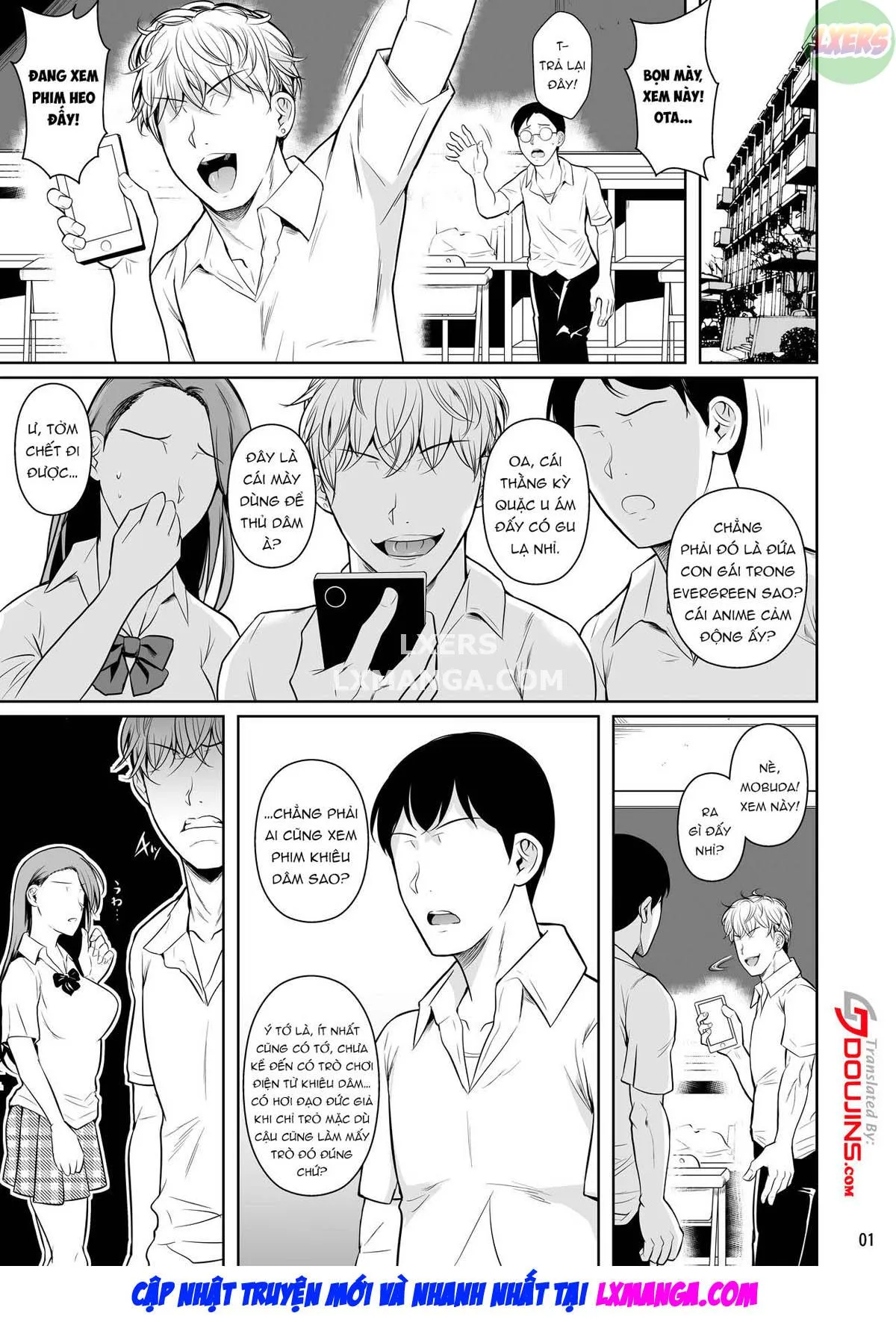 HentaiVN.net - Ảnh 5 - Bocchi no Mob ga Tadashii Sentaku o Shite Seiso Shoujo to Tsukiau. Mochiron Sex mo Suru [A Loner Makes the Right Choices And Goes Out With a Seiso Girl. Of Course There's Sex As Well.] - Chap 1