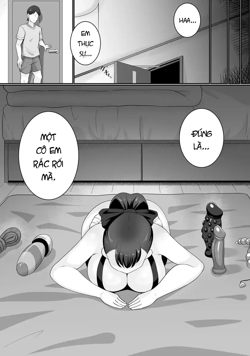 HentaiVN.net - Ảnh 6 - Mặt khuất của cô em gái - Oneshot