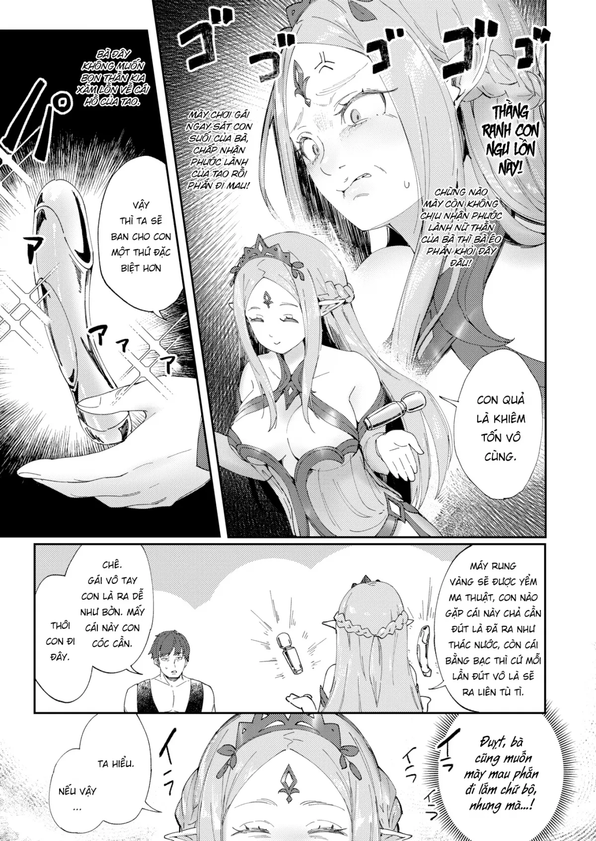 HentaiVN.net - Ảnh 4 - Con là người làm rơi cái này à? - Oneshot