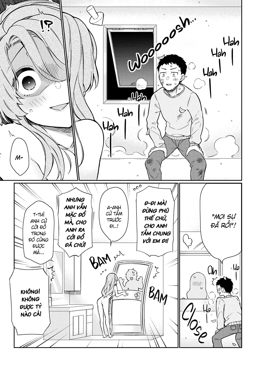 HentaiVN.net - Ảnh 4 - Upper Mouth, Lower Mouth, and.... [Ue no Okuchi to Shita no Okuchi to] - Part 2 Nhiều đường