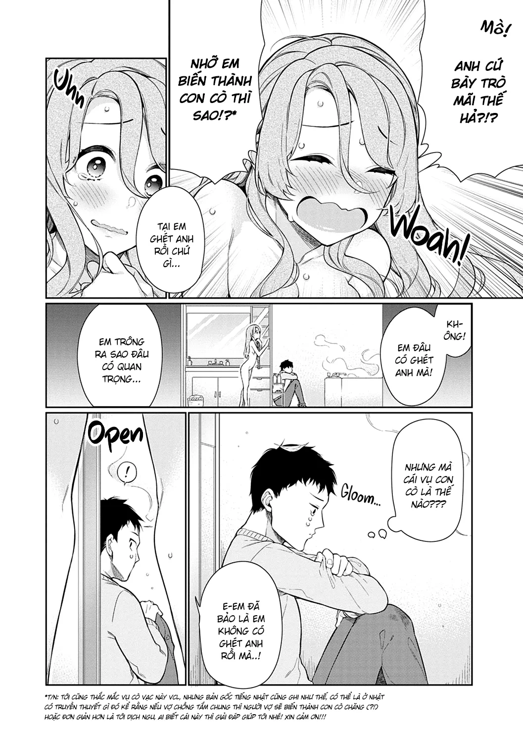 HentaiVN.net - Ảnh 5 - Upper Mouth, Lower Mouth, and.... [Ue no Okuchi to Shita no Okuchi to] - Part 2 Nhiều đường