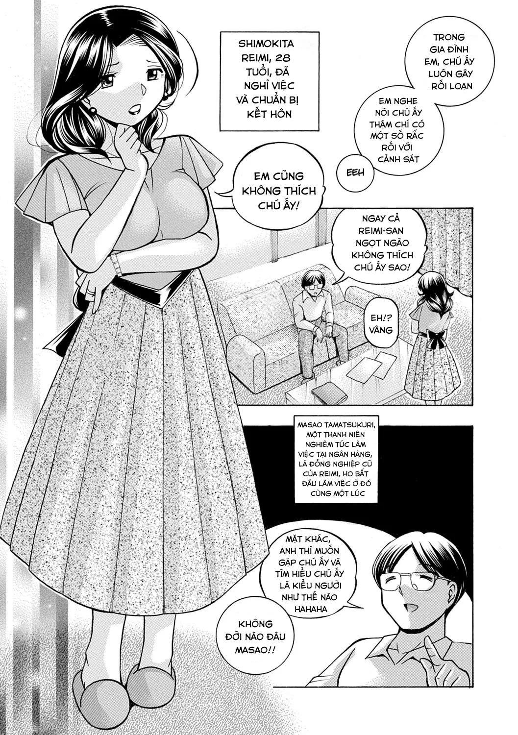 HentaiVN.net - Ảnh 8 - Evil Uncle [Ma Oji] - Chap 1