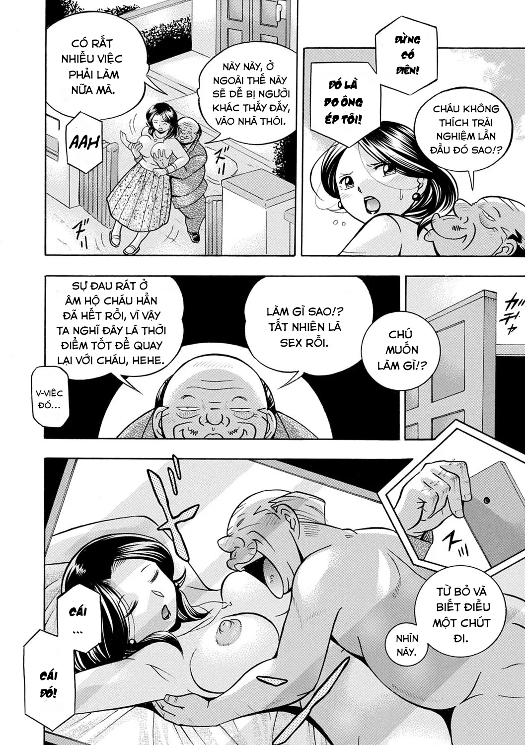 HentaiVN.net - Ảnh 10 - Evil Uncle [Ma Oji] - Chap 2