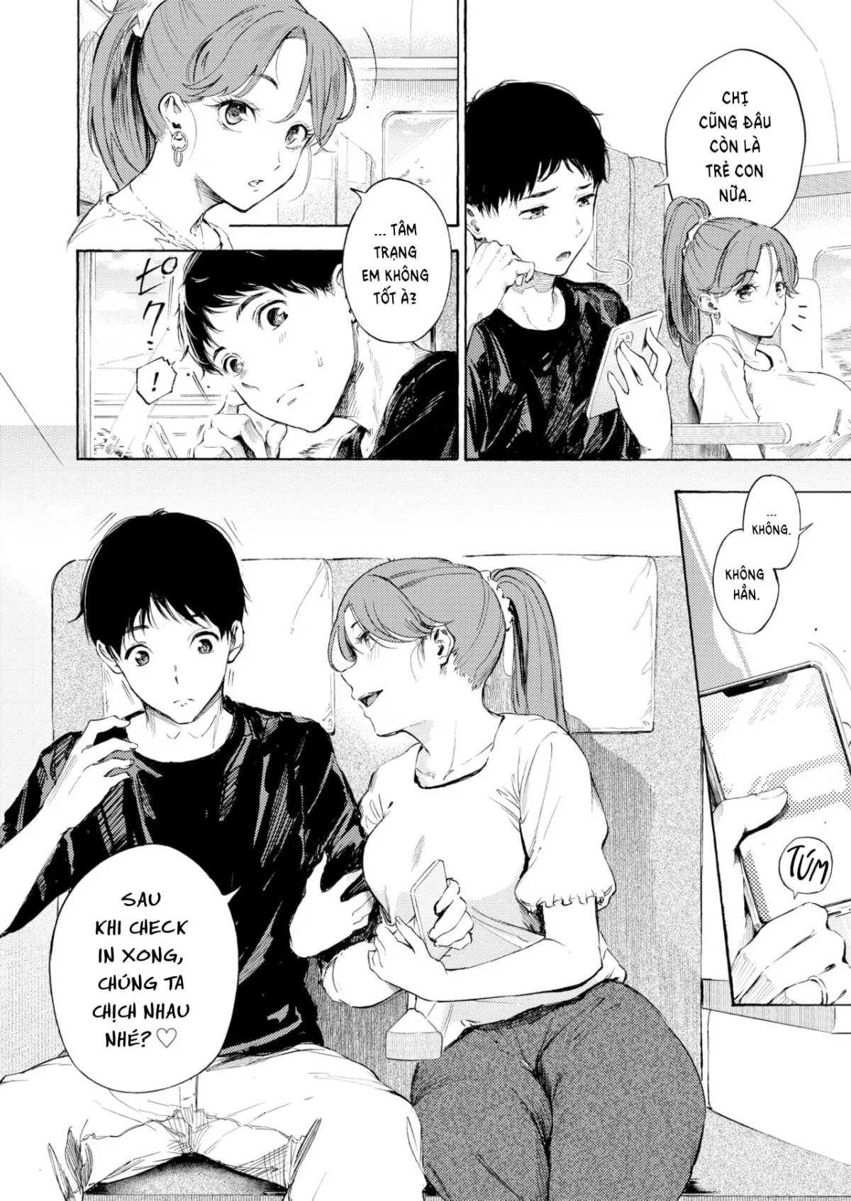 HentaiVN.net - Ảnh 3 - Chuyến Đi Chơi Hứng Tình - Oneshot