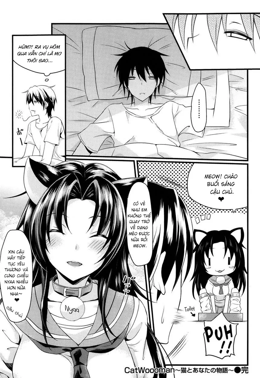 HentaiVN.net - Ảnh 21 - Neko to Anata no Monogatari - Oneshot