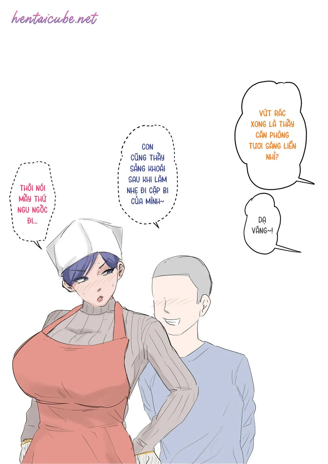 HentaiVN.net - Ảnh 7 - Lỗ của mẹ làm tôi cứng [Mother's Hole Gets Me Hard ~Short Incest Collection~] - Chap 1 - Đón năm mới cùng mẹ