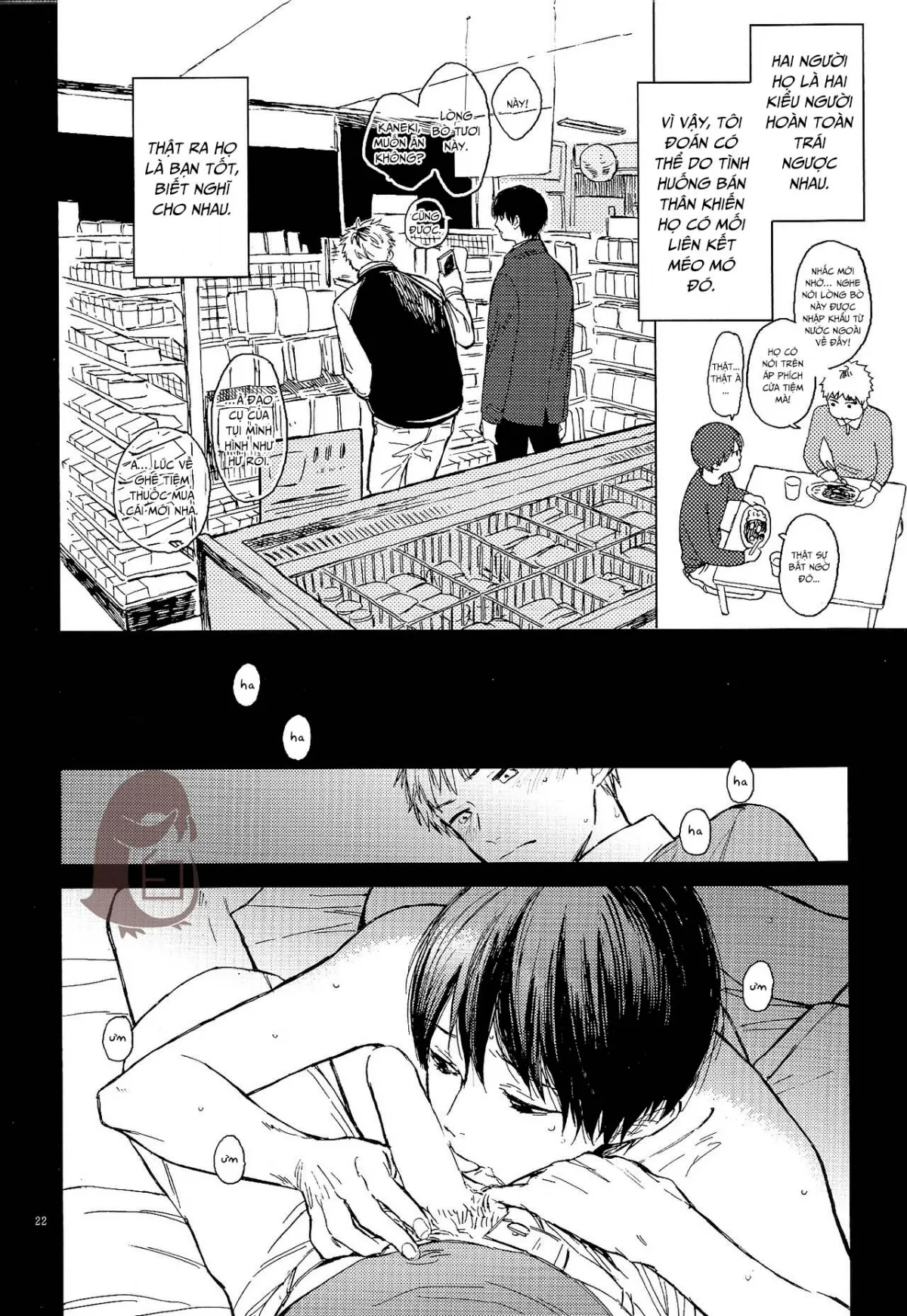 HentaiVN.net - Ảnh 20 - H và K [Seinen H Seinen K [Tokyo Ghoul]] - Oneshot