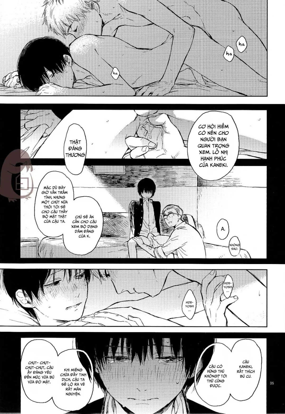 HentaiVN.net - Ảnh 33 - H và K [Seinen H Seinen K [Tokyo Ghoul]] - Oneshot