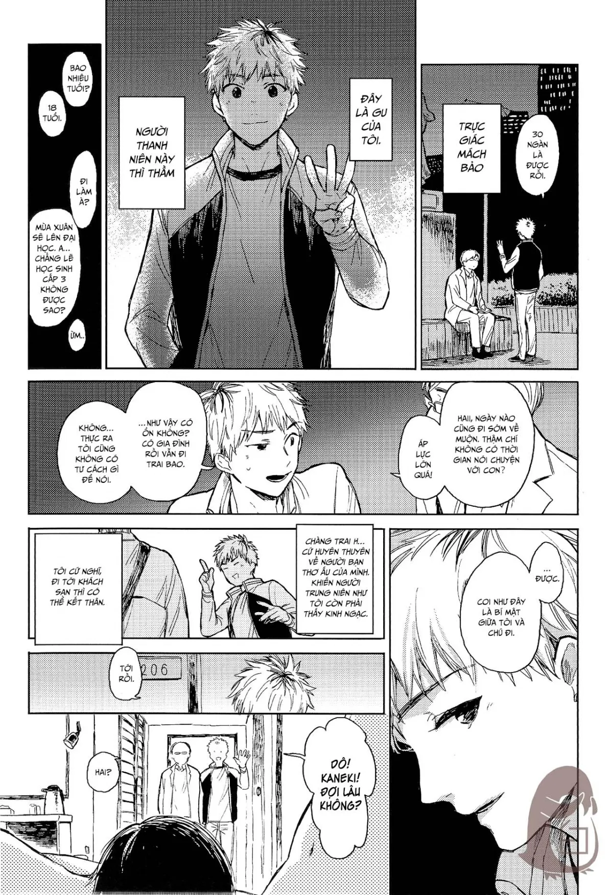 HentaiVN.net - Ảnh 3 - H và K [Seinen H Seinen K [Tokyo Ghoul]] - Oneshot