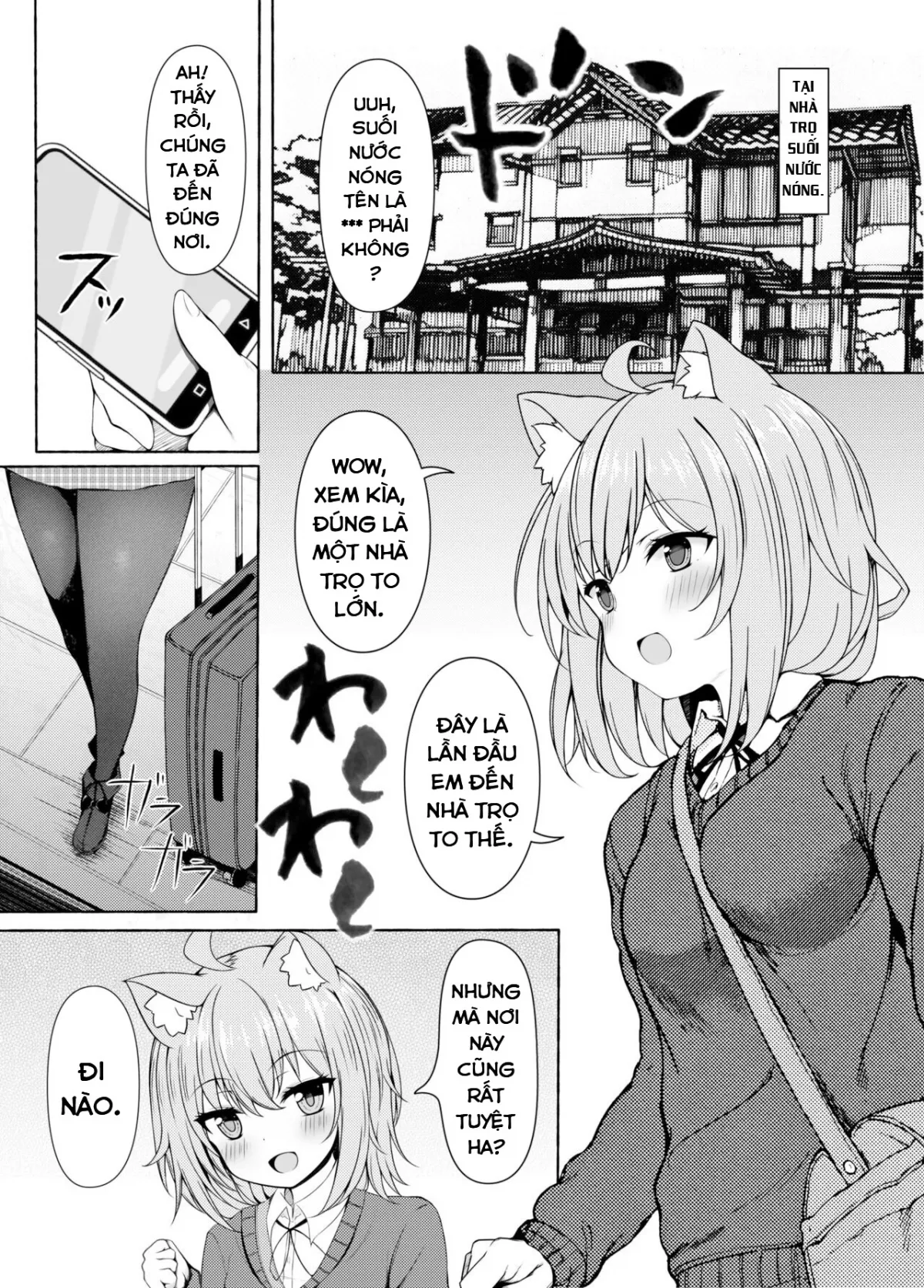 HentaiVN.net - Ảnh 5 - Koisuru Neko to Yukemuri to Boku [Me, the steamy bath, and a cat that fell in love] - Oneshot