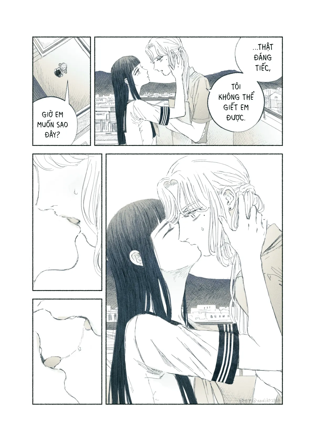 HentaiVN.net - Ảnh 18 - Ham muốn & Muộn phiền [Chuyện về nữ giáo viên bị học sinh yandere nhấn chìm trong dục vọng] - Tôi bị dằm trong tim