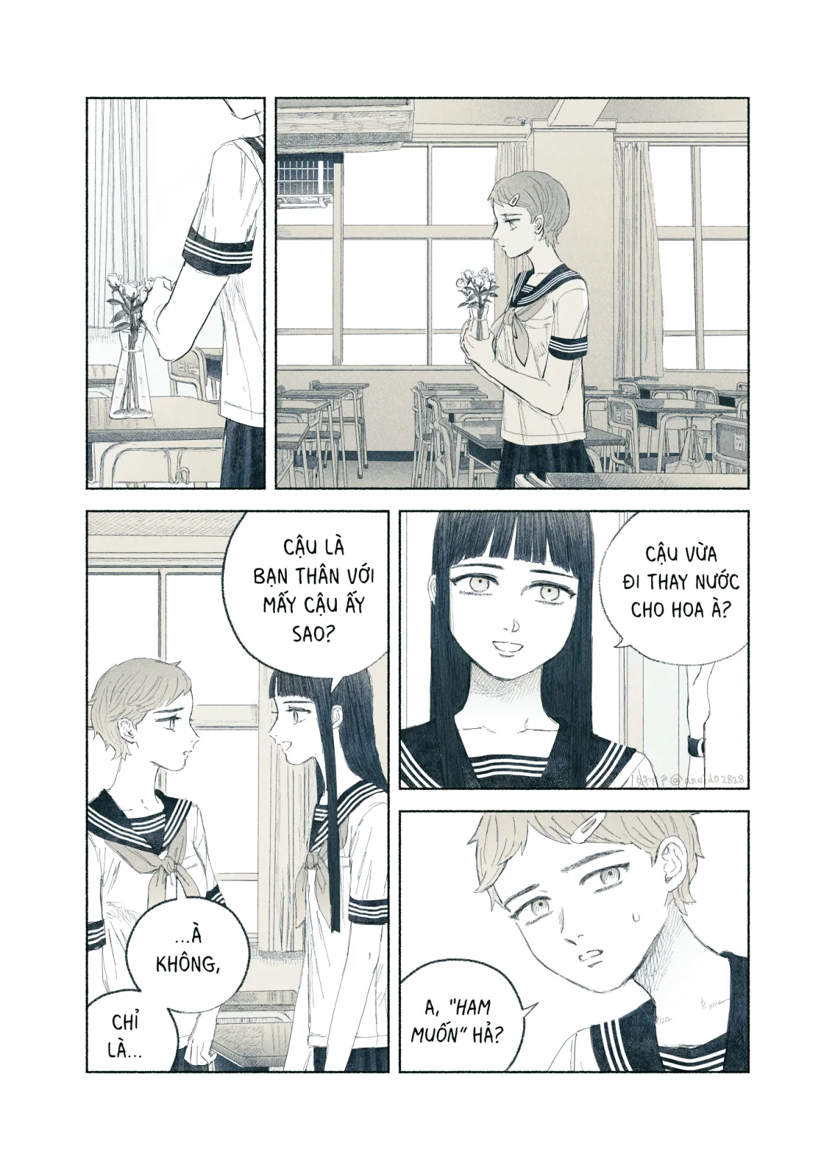 HentaiVN.net - Ảnh 20 - Ham muốn & Muộn phiền [Chuyện về nữ giáo viên bị học sinh yandere nhấn chìm trong dục vọng] - Tôi bị dằm trong tim