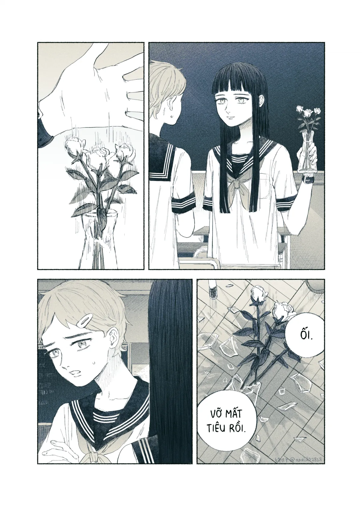 HentaiVN.net - Ảnh 22 - Ham muốn & Muộn phiền [Chuyện về nữ giáo viên bị học sinh yandere nhấn chìm trong dục vọng] - Tôi bị dằm trong tim
