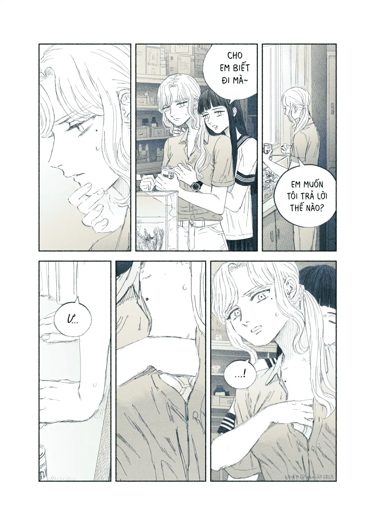 HentaiVN.net - Ảnh 23 - Ham muốn & Muộn phiền [Chuyện về nữ giáo viên bị học sinh yandere nhấn chìm trong dục vọng] - Tôi bị dằm trong tim