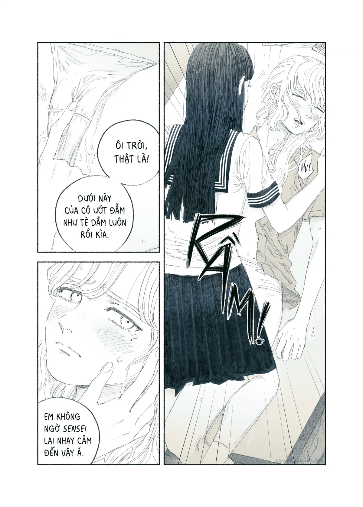 HentaiVN.net - Ảnh 26 - Ham muốn & Muộn phiền [Chuyện về nữ giáo viên bị học sinh yandere nhấn chìm trong dục vọng] - Tôi bị dằm trong tim