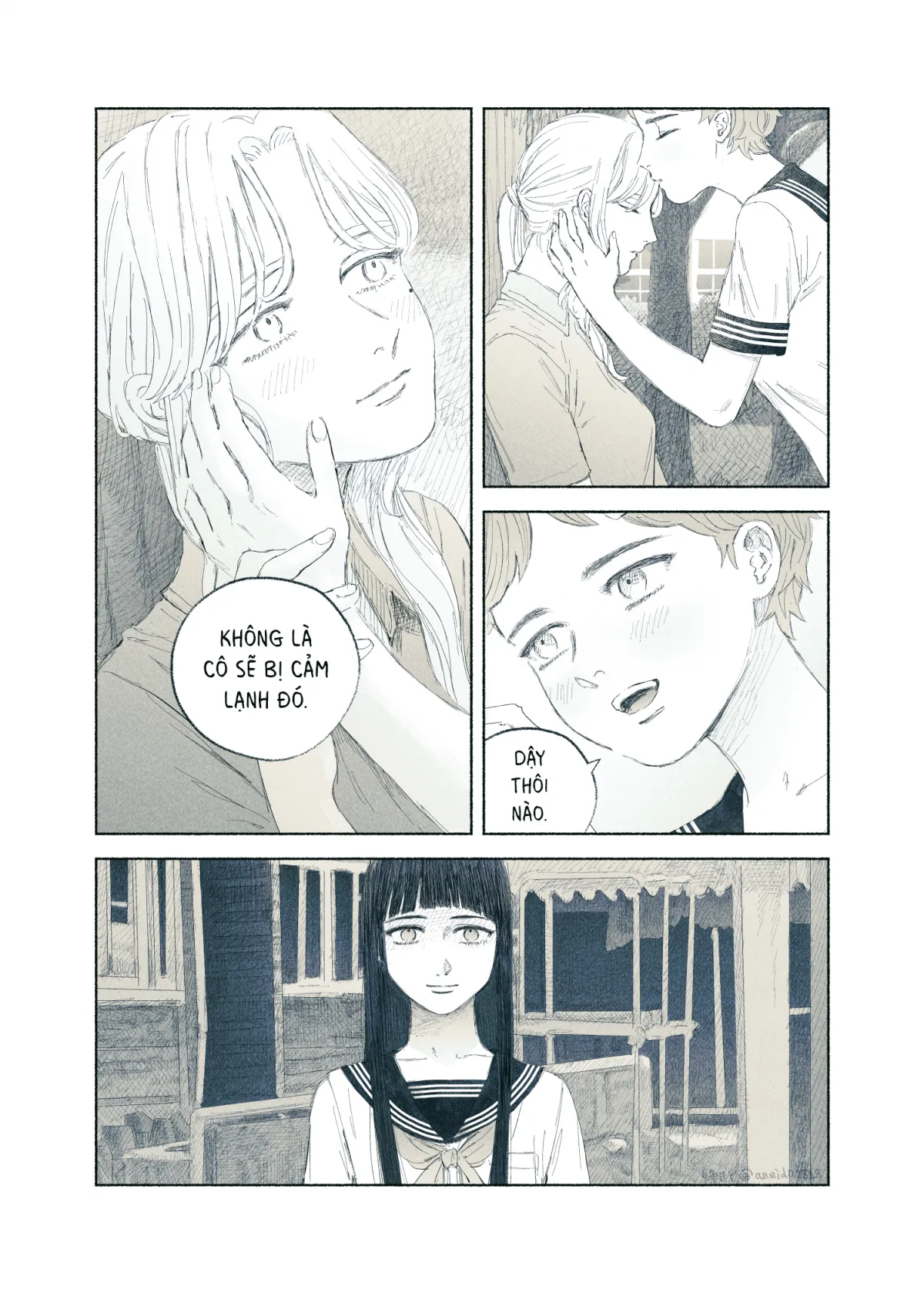 HentaiVN.net - Ảnh 32 - Ham muốn & Muộn phiền [Chuyện về nữ giáo viên bị học sinh yandere nhấn chìm trong dục vọng] - Tôi bị dằm trong tim