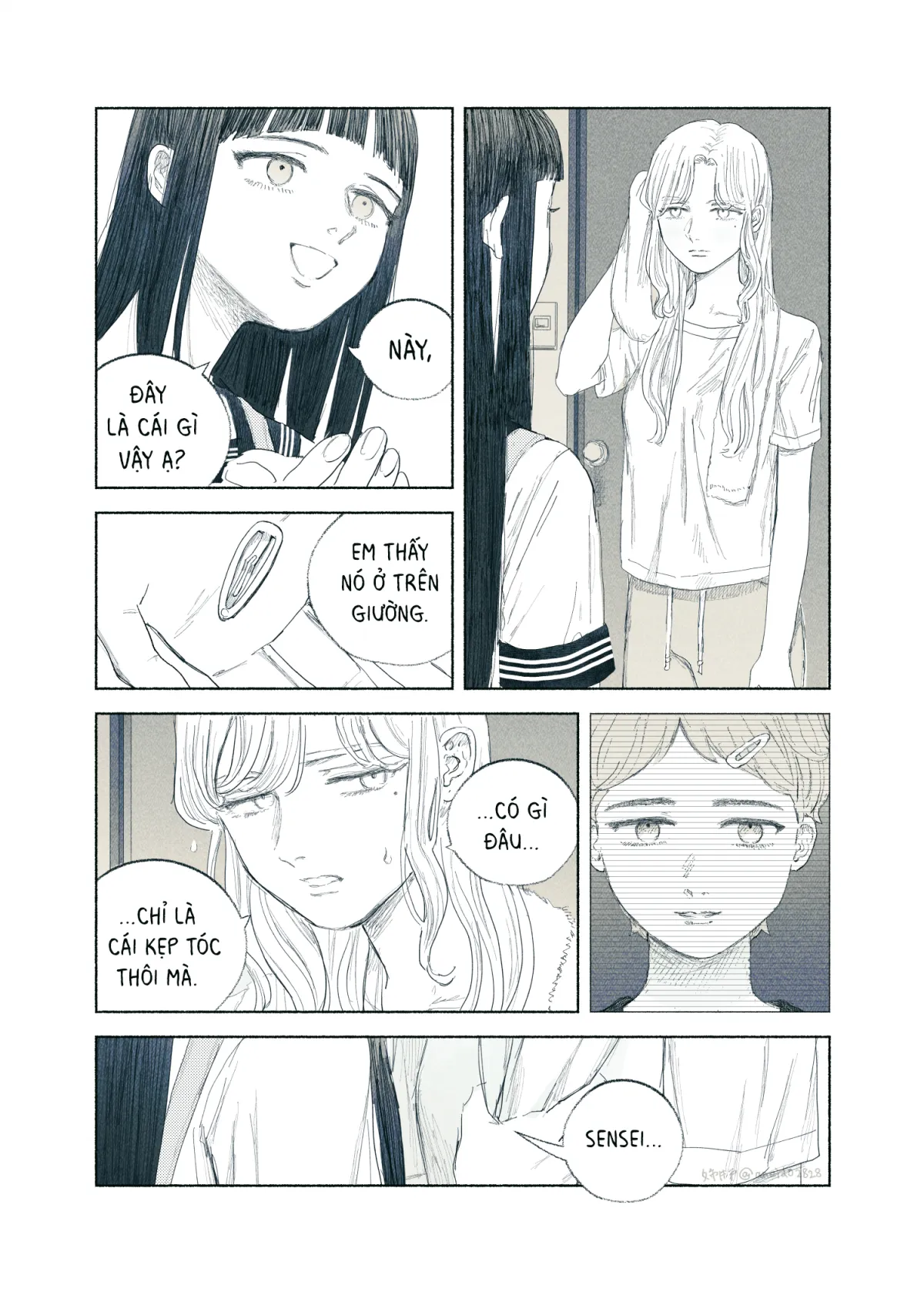 HentaiVN.net - Ảnh 35 - Ham muốn & Muộn phiền [Chuyện về nữ giáo viên bị học sinh yandere nhấn chìm trong dục vọng] - Tôi bị dằm trong tim