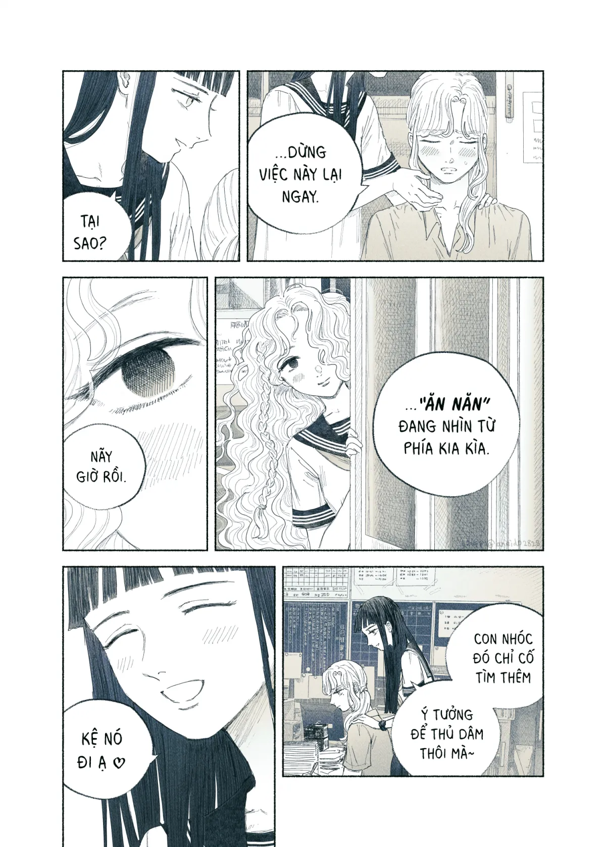 HentaiVN.net - Ảnh 47 - Ham muốn & Muộn phiền [Chuyện về nữ giáo viên bị học sinh yandere nhấn chìm trong dục vọng] - Tôi bị dằm trong tim