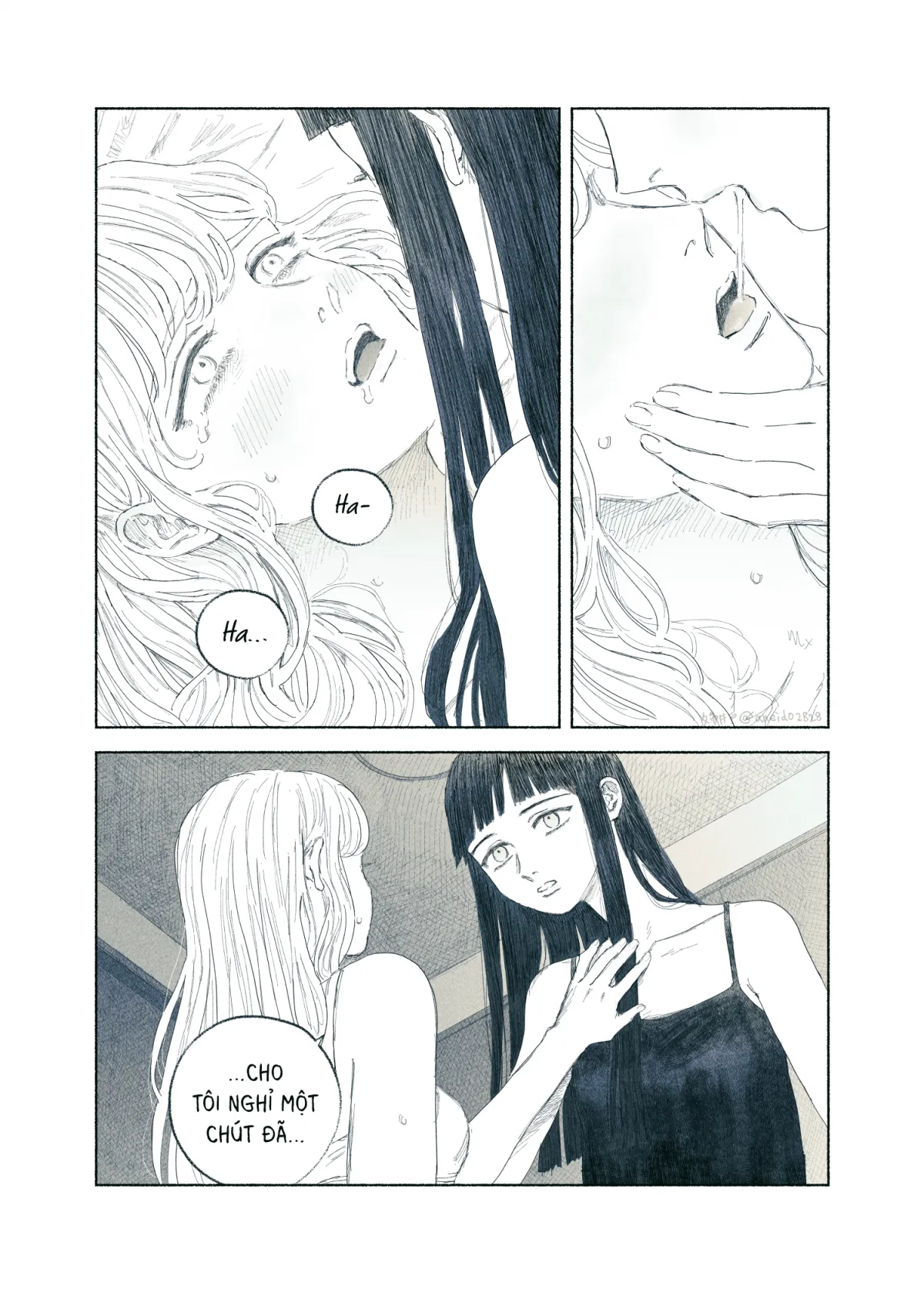 HentaiVN.net - Ảnh 51 - Ham muốn & Muộn phiền [Chuyện về nữ giáo viên bị học sinh yandere nhấn chìm trong dục vọng] - Tôi bị dằm trong tim