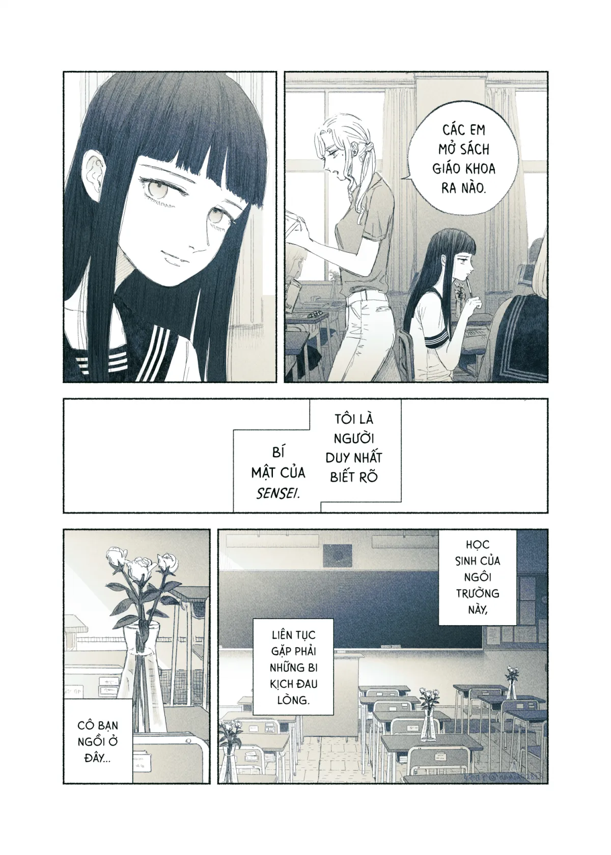 HentaiVN.net - Ảnh 6 - Ham muốn & Muộn phiền [Chuyện về nữ giáo viên bị học sinh yandere nhấn chìm trong dục vọng] - Tôi bị dằm trong tim
