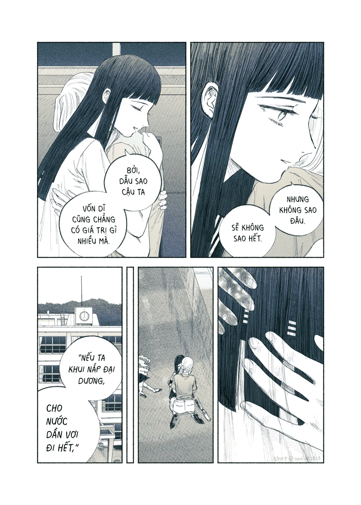 HentaiVN.net - Ảnh 66 - Ham muốn & Muộn phiền [Chuyện về nữ giáo viên bị học sinh yandere nhấn chìm trong dục vọng] - Tôi bị dằm trong tim