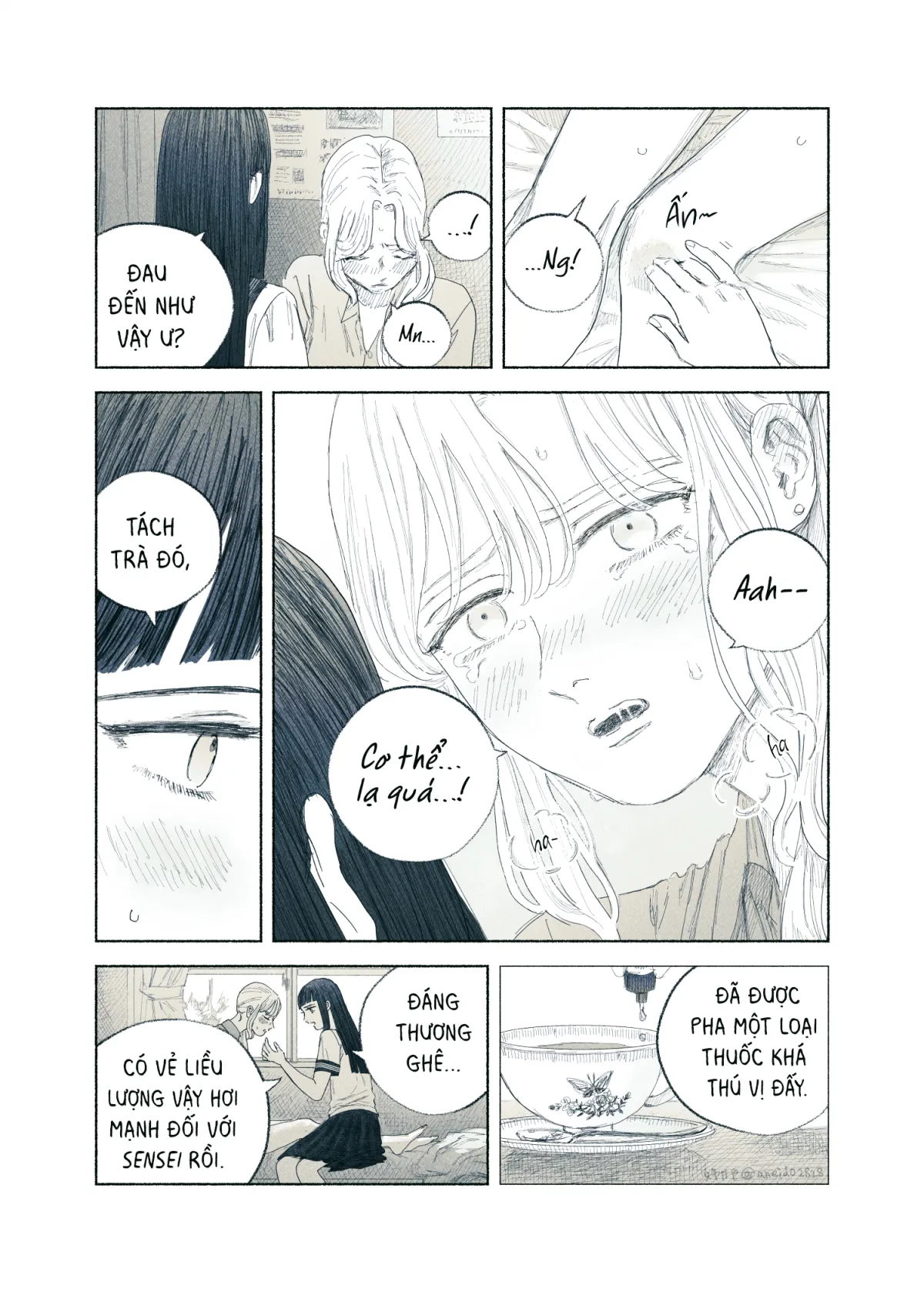 HentaiVN.net - Ảnh 69 - Ham muốn & Muộn phiền [Chuyện về nữ giáo viên bị học sinh yandere nhấn chìm trong dục vọng] - Tôi bị dằm trong tim