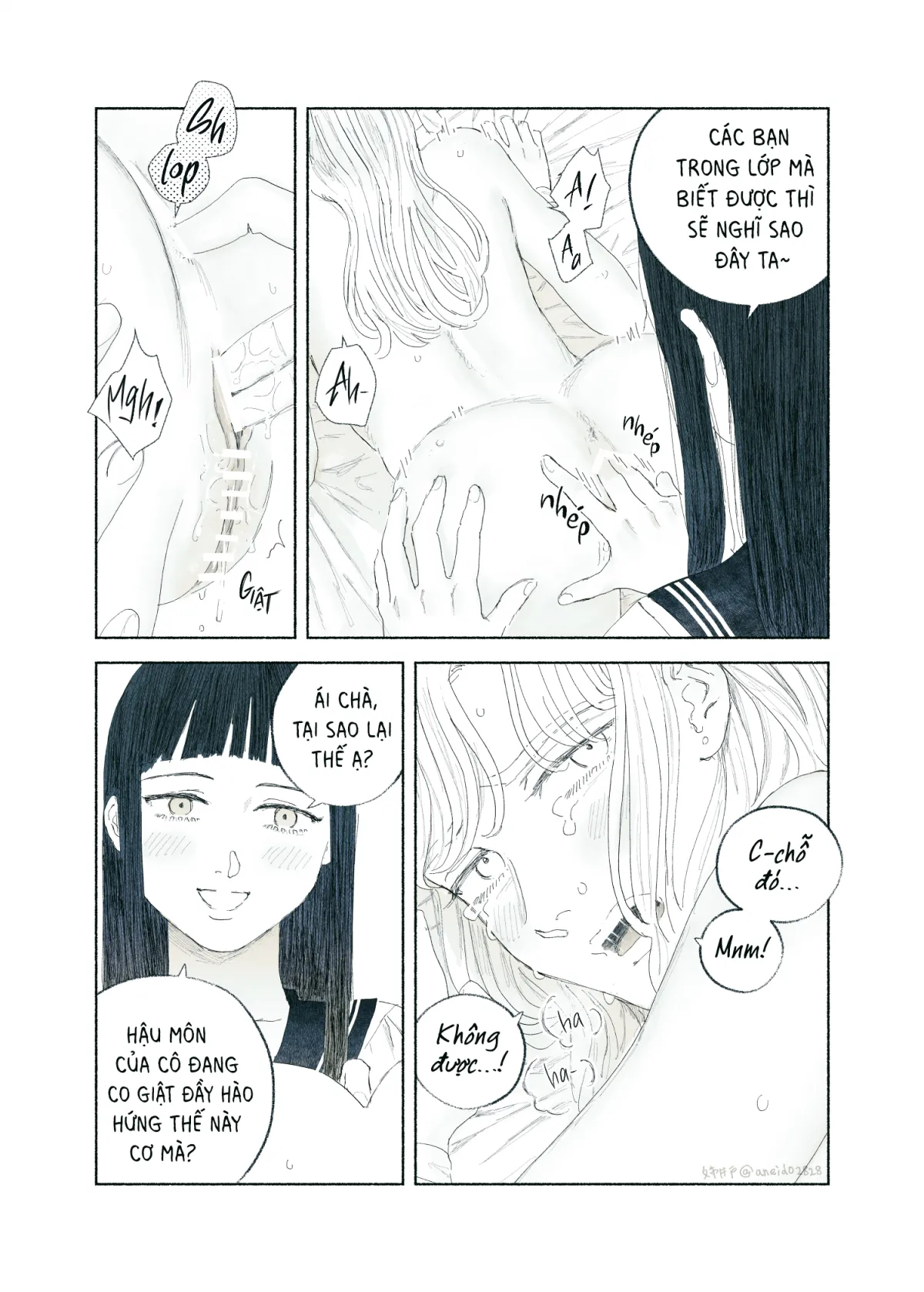 HentaiVN.net - Ảnh 76 - Ham muốn & Muộn phiền [Chuyện về nữ giáo viên bị học sinh yandere nhấn chìm trong dục vọng] - Tôi bị dằm trong tim