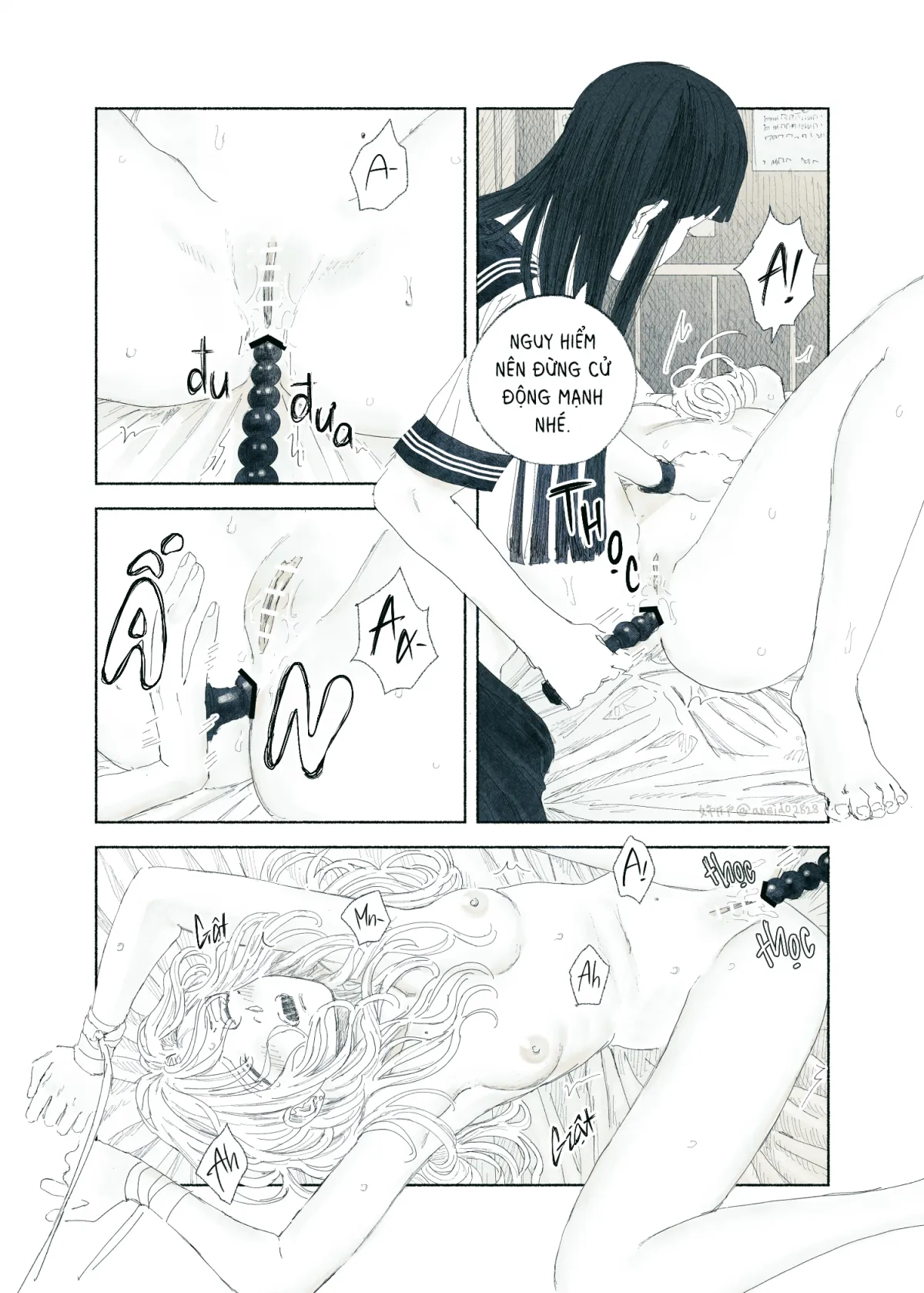 HentaiVN.net - Ảnh 79 - Ham muốn & Muộn phiền [Chuyện về nữ giáo viên bị học sinh yandere nhấn chìm trong dục vọng] - Tôi bị dằm trong tim