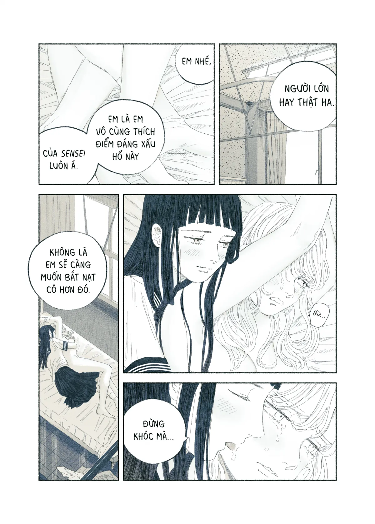 HentaiVN.net - Ảnh 82 - Ham muốn & Muộn phiền [Chuyện về nữ giáo viên bị học sinh yandere nhấn chìm trong dục vọng] - Tôi bị dằm trong tim