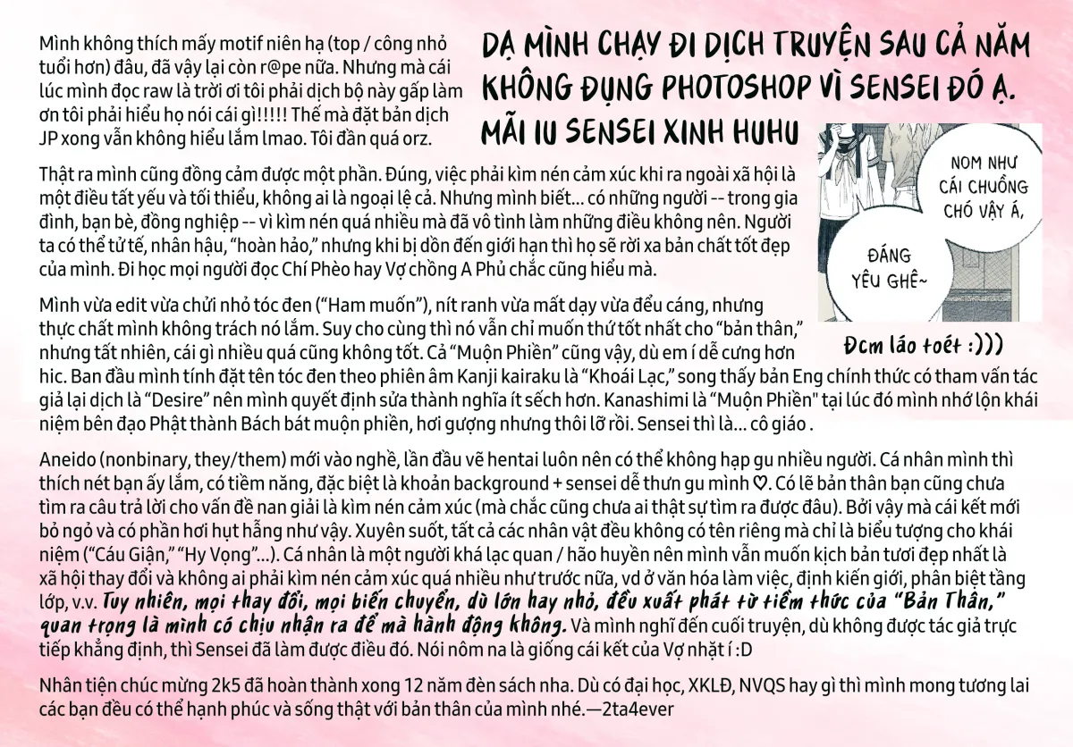 HentaiVN.net - Ảnh 92 - Ham muốn & Muộn phiền [Chuyện về nữ giáo viên bị học sinh yandere nhấn chìm trong dục vọng] - Tôi bị dằm trong tim