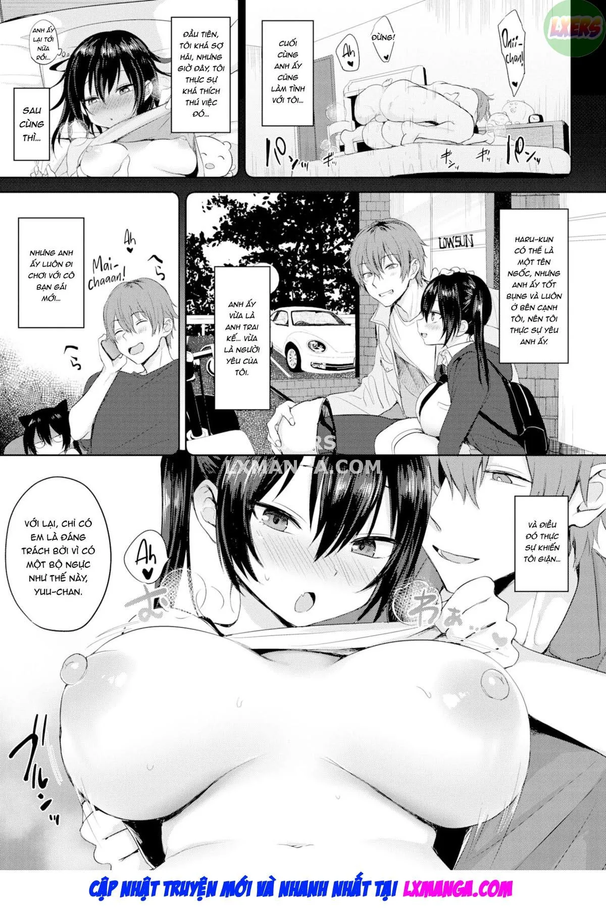 HentaiVN.net - Ảnh 6 - Haru-kun & Yuu-chan - Oneshot