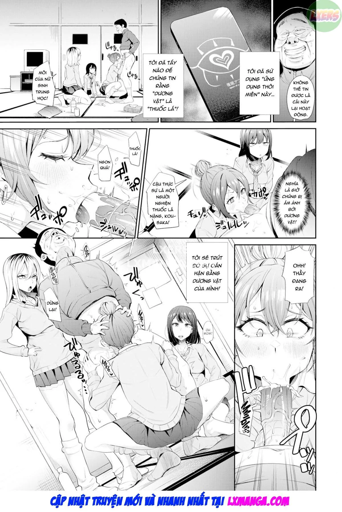 HentaiVN.net - Ảnh 6 - Saimin Shidou ~Furyou JK ni Hakudaku o~ - Oneshot