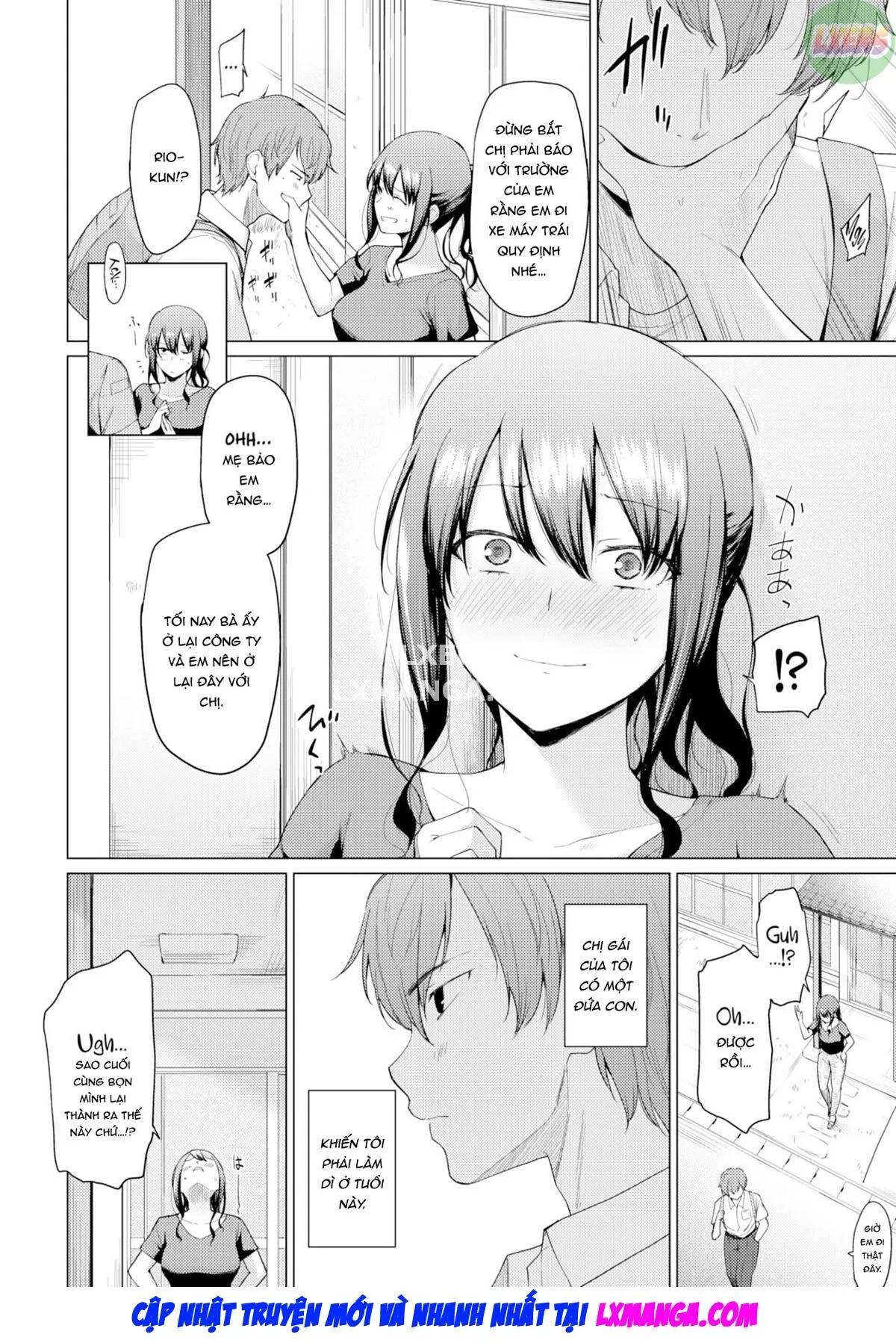 HentaiVN.net - Ảnh 5 - Lớn lên dưới cùng một mái nhà - Oneshot